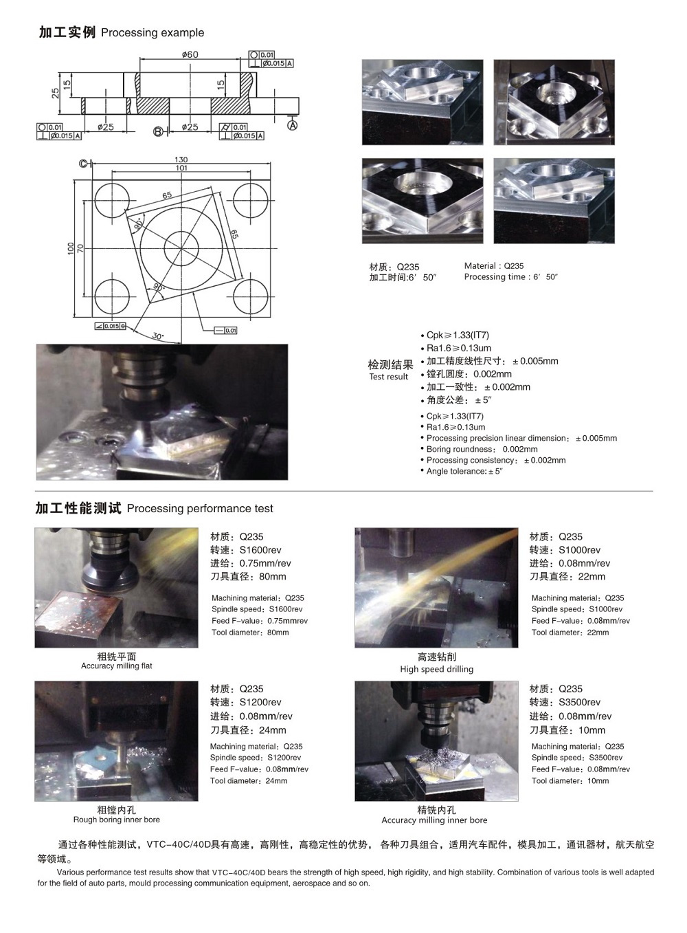 加工中心VTC-40C/40D